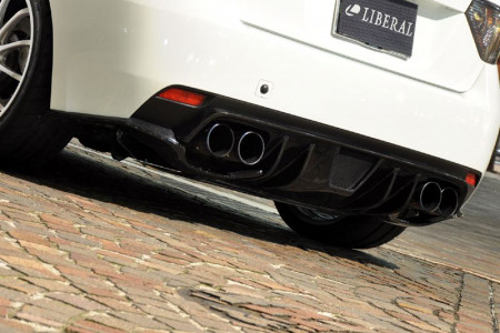 Liberal carbon diffuser + fog light for GR STI n WRX 2008-2013