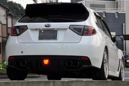Liberal carbon diffuser + fog light for GR STI n WRX 2008-2013