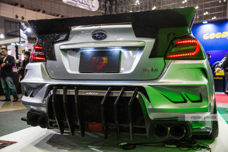 Liberal WRX rear duck tail spoiler  CARBON