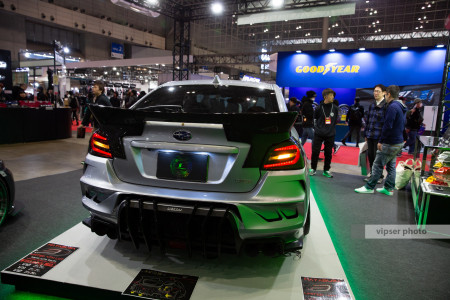 Liberal WRX rear duck tail spoiler  CARBON