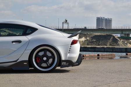 Good Gun Rear Carbon Trunk Spoiler CF GR Supra