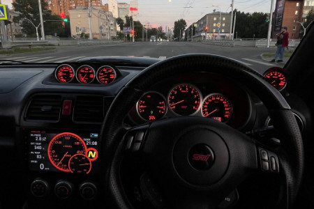 Android Head unit with DEFI kit for WRX STI GD GR GV