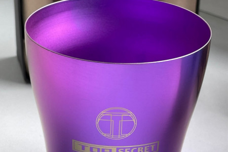 TOPSECRET titanium signed CUPS