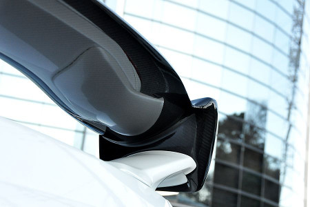 Liberal CARBON low-mount 3D spoiler for GV STI SEDAN