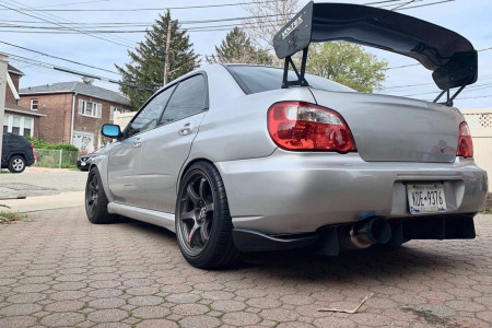 Blue Wide Angle lens for Impreza WRX STI GD 2001-2007