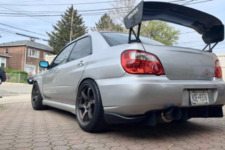 Blue Wide Angle lens for Impreza WRX STI GD 2001-2007
