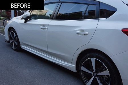 Carbon door handle garnish for Impreza, Crosstrek XV GT GK