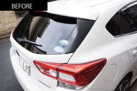 Carbon rear trunk side garnish for Impreza and Crosstrek XV 2017-2022