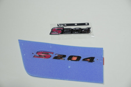 S204 STI Emblems front grill and rear trunk