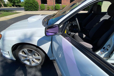 Purple Door wide angle lens for Impreza WRX STI GD 2001-2007