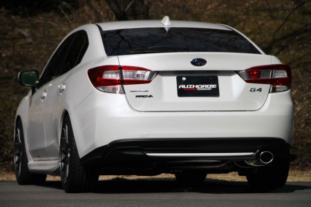 Fujitsubo A-S exhaust for Impreza sedan GK