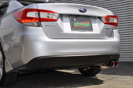 Syms exhaust and garnish kit for Impreza sedan GK