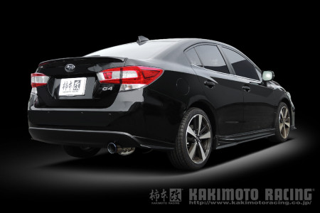 Kakimoto exhaust Class KR for Impreza sedan GK7