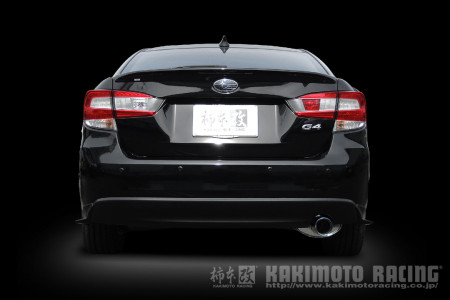 Kakimoto exhaust Class KR for Impreza sedan GK7
