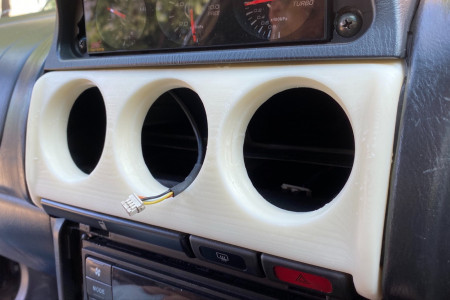 Gauge pod for GC8 SF5 STI WRX FORESTER