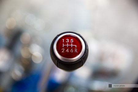 Shift knob tuned by STI